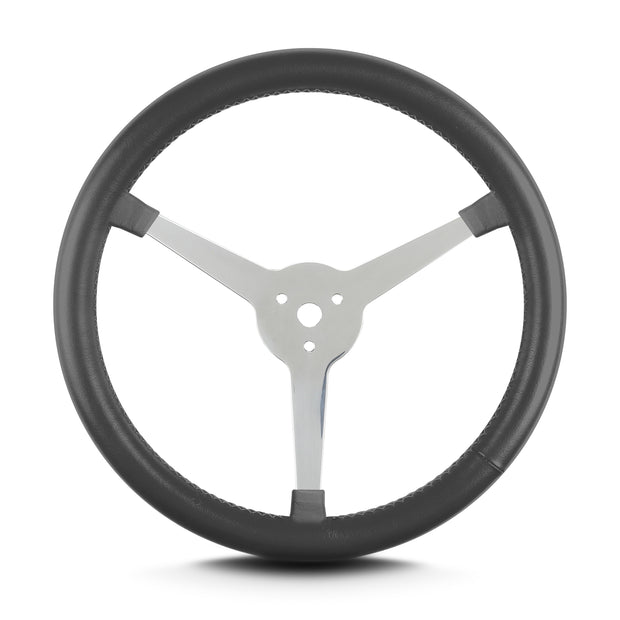 LAKE 3 SPOKE 14" POLISHED DARK GREY