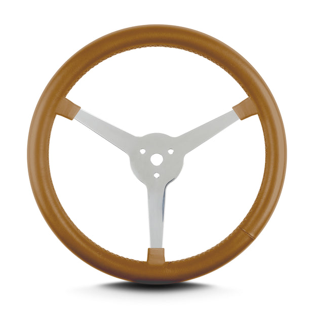 LAKE 3 SPOKE 14" POLISHED CHESTNUT