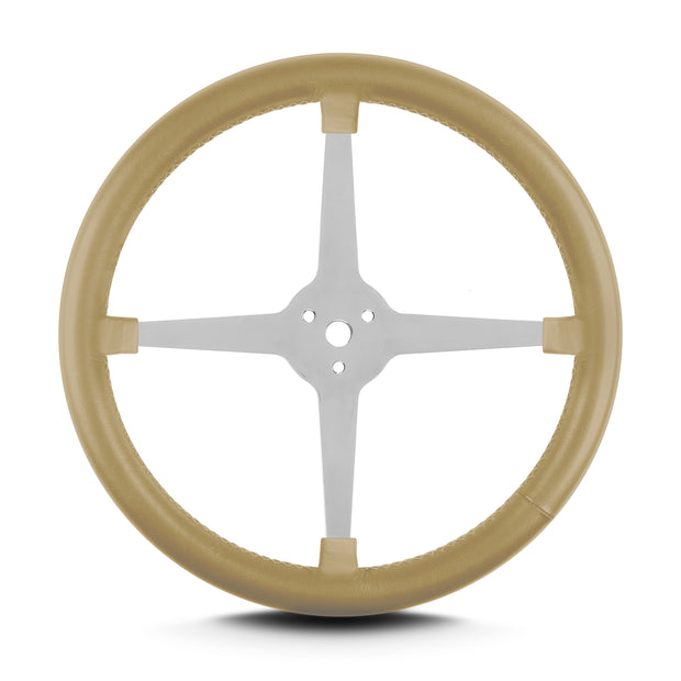LAKE 4 SPOKE 14" POLISHED TAN