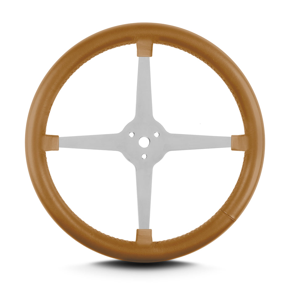 LAKE 4 SPOKE 14" POLISHED CHESTNUT