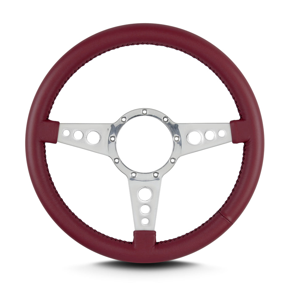MARK 4 GT POLISHED  STANDARD GRIP BURGANDY