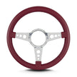 MARK 4 GT POLISHED  STANDARD GRIP BURGANDY