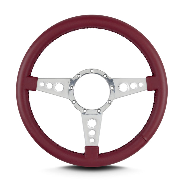 MARK 4 GT POLISHED  STANDARD GRIP BURGANDY