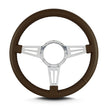MARK 4 DOUBLE SLOT POLISHED  STANDARD GRIP BROWN