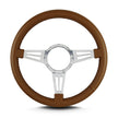 MARK 4 DOUBLE SLOT POLISHED  STANDARD GRIP CARAMEL