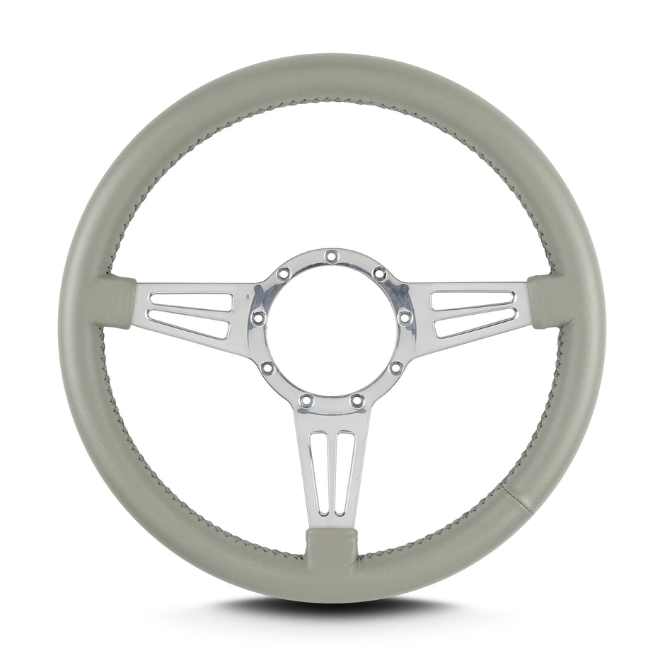 MARK 4 DOUBLE SLOT POLISHED  STANDARD GRIP LIGHT GREY