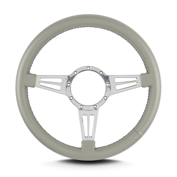 MARK 4 DOUBLE SLOT POLISHED  STANDARD GRIP LIGHT GREY