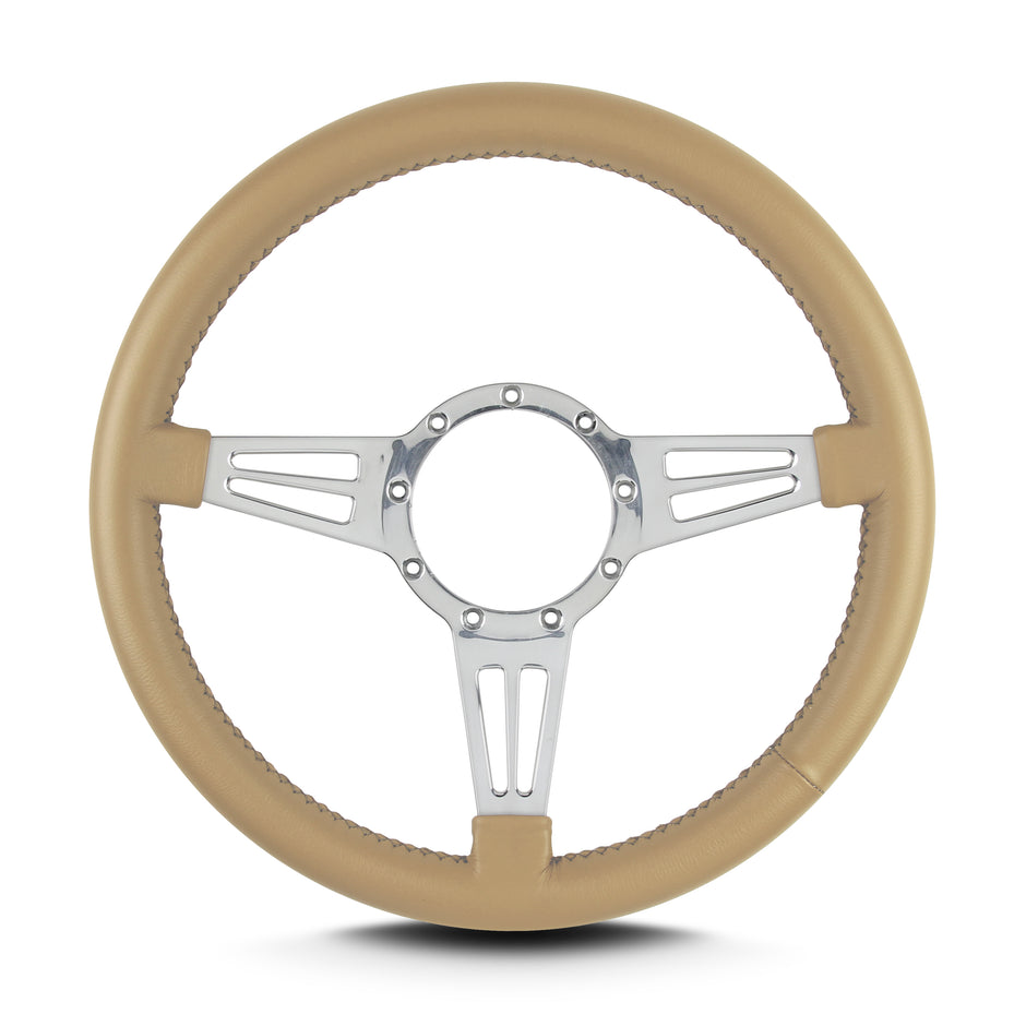 MARK 4 DOUBLE SLOT POLISHED  STANDARD GRIP TAN