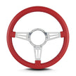 MARK 4 DOUBLE SLOT POLISHED  STANDARD GRIP BRIGHT RED