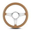 MARK 4 DOUBLE SLOT POLISHED  STANDARD GRIP CHESTNUT