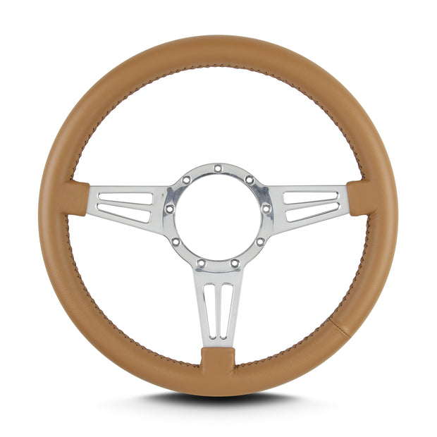 MARK 4 DOUBLE SLOT POLISHED  STANDARD GRIP CHESTNUT