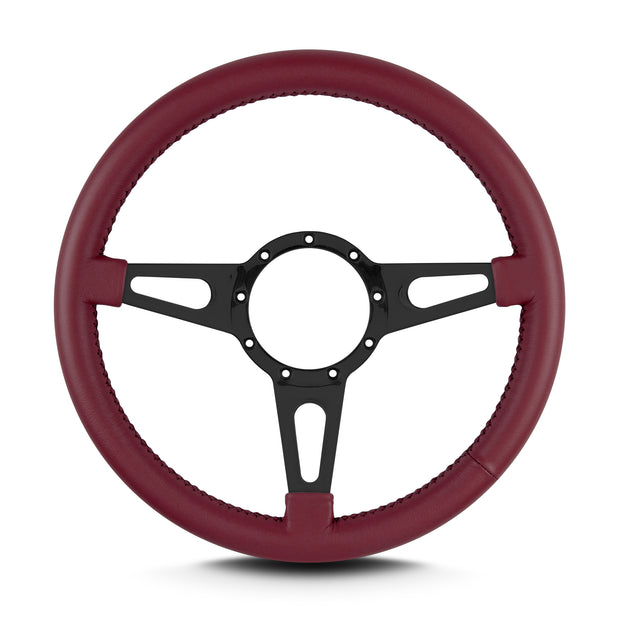 MARK 4 SUPREME BLACK  STANDARD GRIP BURGANDY