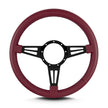 MARK 4 DOUBLE SLOT BLACK  STANDARD GRIP BURGANDY