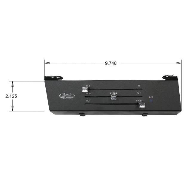 1968-69 Chevelle SureFit® Control Panel Kit