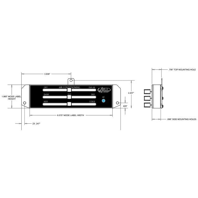 1970-72 Oldsmobile Cutlass SureFit® Control Panel Kit
