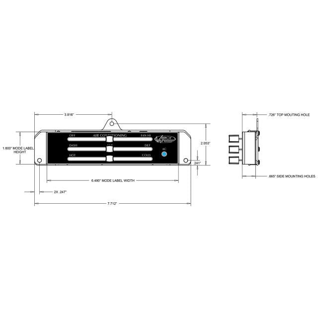 1968-69 Oldsmobile Cutlass SureFit® Control Panel Kit