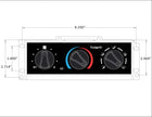 1987-93 Mustang SureFit® Control Panel Kit