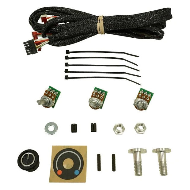 1963-67 Chevrolet Corvette with Factory Air SureFit® Control Panel Conversion Kit