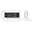 1966-67 Chevrolet Nova Replacement Control Panel