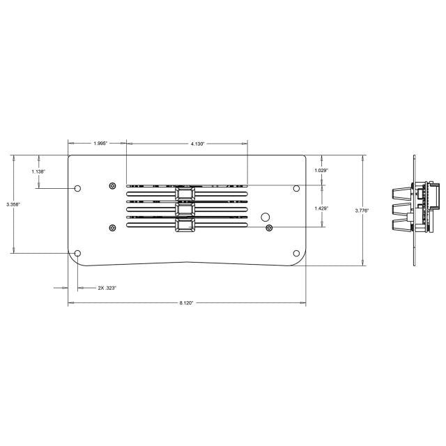 1968 Mopar B-Body SureFit® Control Panel Kit