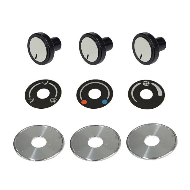 1966-77 Ford Bronco SureFit® Control Panel Knob Upgrade Kit