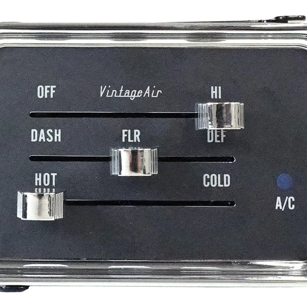 ProLine Recessed 3-Lever Chrome Control Panel Kit
