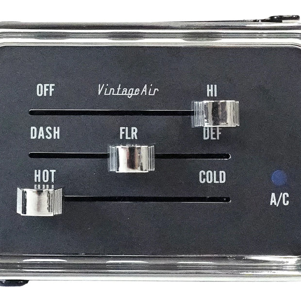 1960-63 Chevrolet Pickup SureFit® Chrome Control Panel Kit
