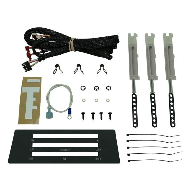 1967-68 Camaro/Firebird without Factory Air SureFit® Control Panel Conversion Kit
