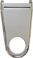 Borgeson - Steering Column Mount - P/N: 911234 - 4 in. Blank style column drop for 2-3/8 in. columns, notched for wiring harness and linkage. Polished aluminum.