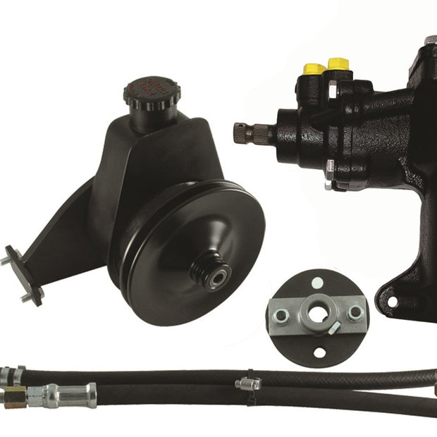 Borgeson - Steering Conversion Kit - P/N: 999027 - 1968-1970 Mustang complete power steering conversion kit. Fits 68-70 Mustangs with manual steering and 200/250 I-6. Includes all necessary components for conversion.