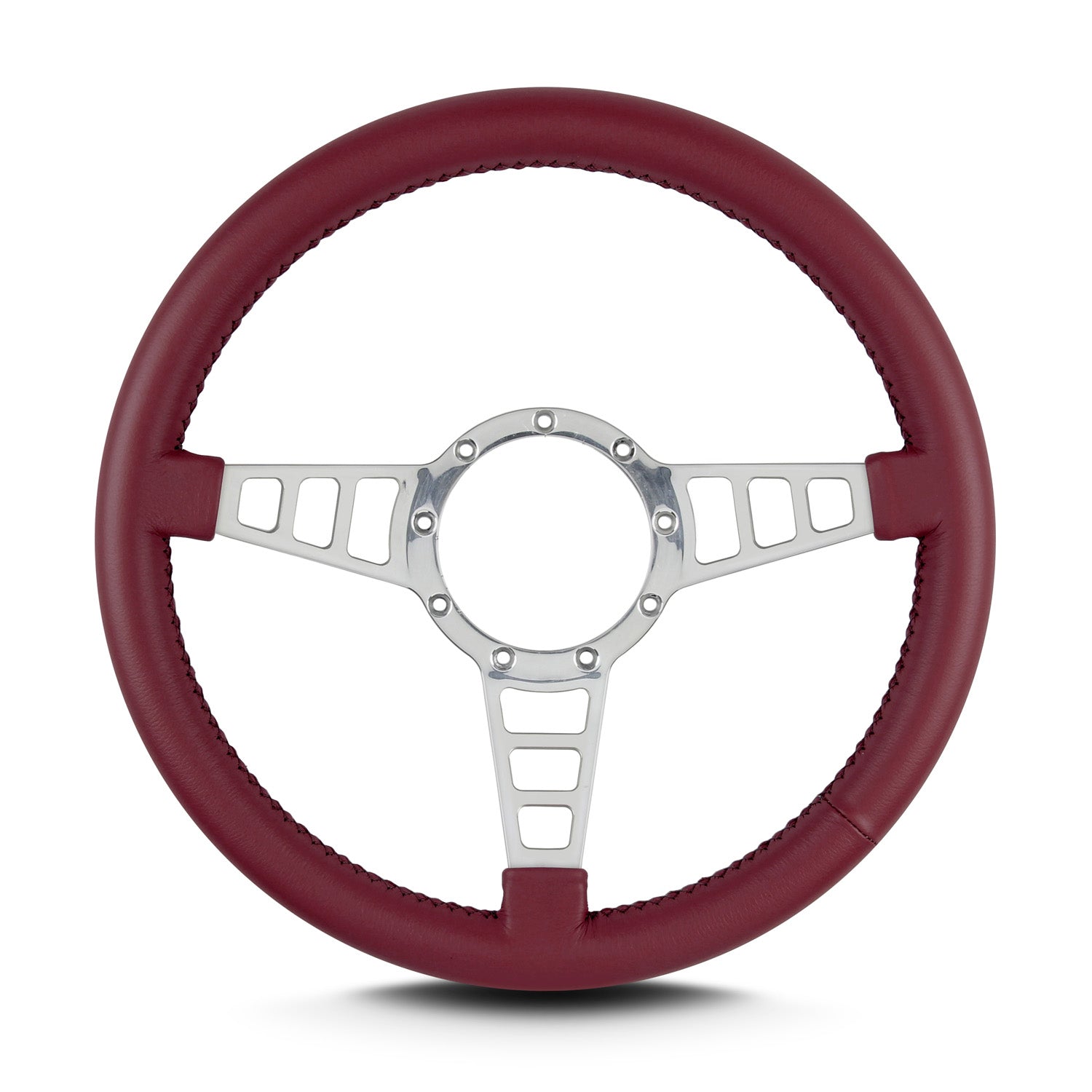 MARK 4 TRACK GT POLISHED STANDARD GRIP BURGANDY