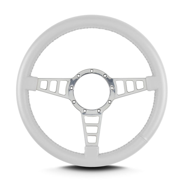 MARK 4 TRACK GT POLISHED STANDARD GRIP WHITE