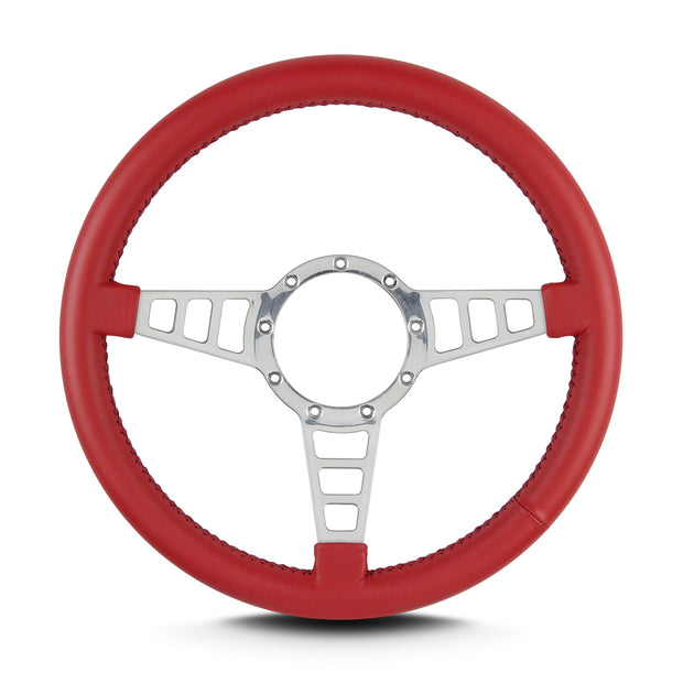 MARK 4 TRACK GT POLISHED STANDARD GRIP BRIGHT RED