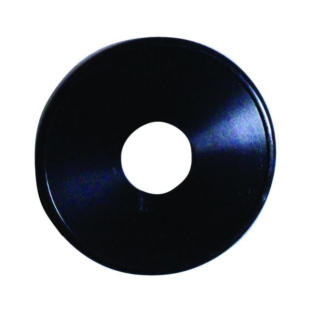 Accent Bezel for Rotary Controls  Black Anodized w/ 7/16-Inch Hole