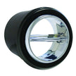 Standard Series Louver for 2.5-Inch Hose  Chrome w/ Black Bezel