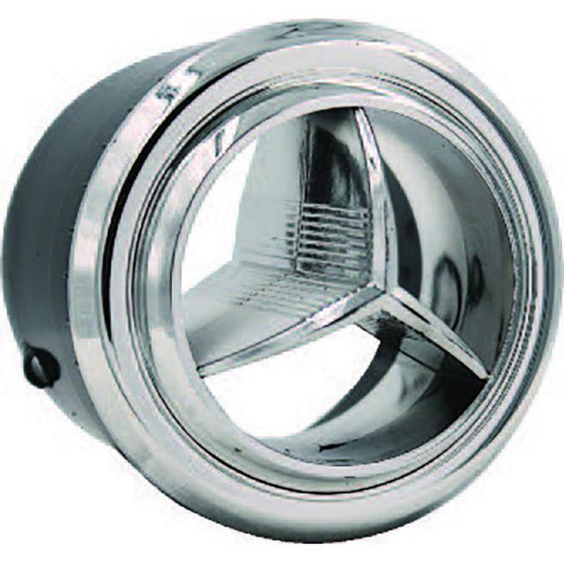 Std Series Tri-Bar Louver for 2.5-Inch Hose  All Chrome