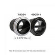 ProLine Streamline Round Louver - Polished Aluminum Bezel