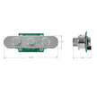 GEN IV®/GEN 5® Upgrade 3-Knob ProLine Oval Horizontal Wide Control Panel with Polished Face and Knobs