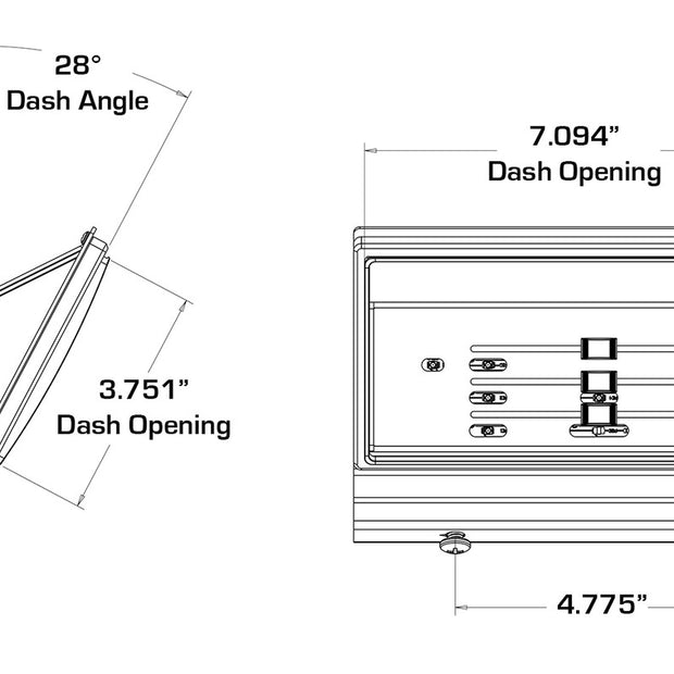 1966-67 Chevelle with Factory Air Control Panel Upgrade Kit