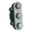 GEN IV®/GEN 5® Streamline Upgrade 3-Knob Oval Vertical Control Panel with Clear Anodized Face and Knobs