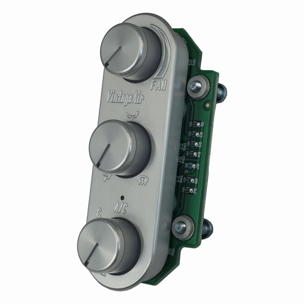 GEN IV®/GEN 5® Streamline Upgrade 3-Knob Oval Vertical Control Panel with Clear Anodized Face and Knobs