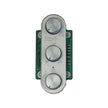 GEN IV®/GEN 5® Streamline Upgrade 3-Knob Oval Vertical Control Panel with Clear Anodized Face and Knobs