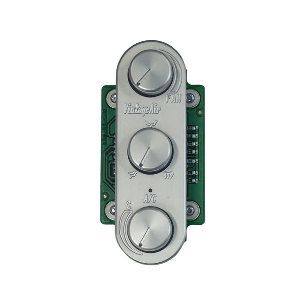 GEN IV®/GEN 5® Streamline Upgrade 3-Knob Oval Vertical Control Panel with Clear Anodized Face and Knobs