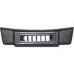 1937 Ford/1930-35 Chevy Under Dash Ctr Lvr Pnl  Blk w/ Chrm Accents