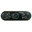 GEN II® ProLine Heater Control Panel - Black Anodized Face and Knobs