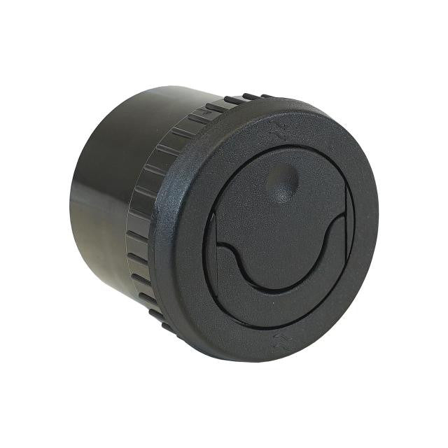 Standard Series Adjustable Double Vane Louver  All Black