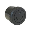 Standard Series Adjustable Double Vane Louver  All Black