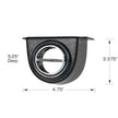 Universal Under Dash Louver Panel  2-Piece