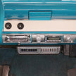 Under Dash Slimline Dual Louver Bezel Kit
