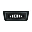 Under Dash Slimline Single Black Louver Bezel Kit